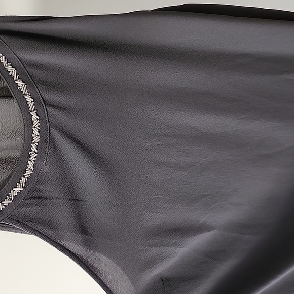 Torrid Grey Crepe Halter Tunic - Picture 5 of 10